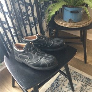 John Fluevog supervog black angels size 12